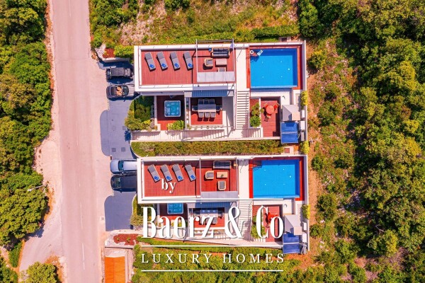 photo 5 Korčula, luxurious modern twin villas with sea view, unique offer