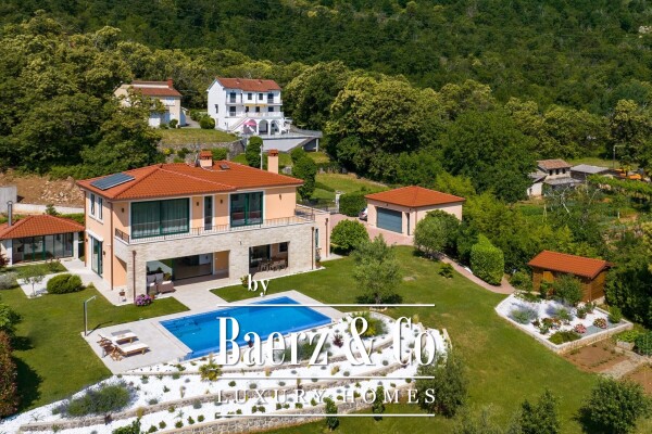 photo 3 Lovran, Opatija, villa with pool, garden, on unique location