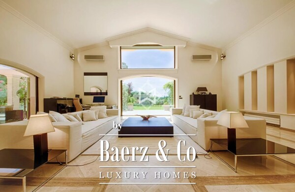 photo 8 In a closed and secured estate, properyt totally refurbished of about 600 sqm on an almost flat land of approximately 800 sqm decorated with a swimming pool and a tennis court.