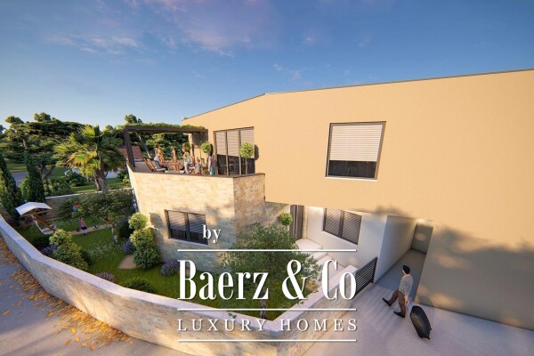 photo 3 Šišan, modern villa with two apartments and swimming pool, near the sea