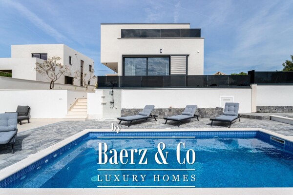 photo 26 Seget, a contemporary villa with an open sea view