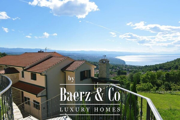 photo 3 Opatija, Matulji, villa with swimming pool and panoramic sea view