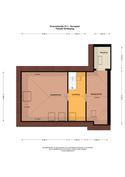 Floor Plan 3 - Groenelaantje 35 a