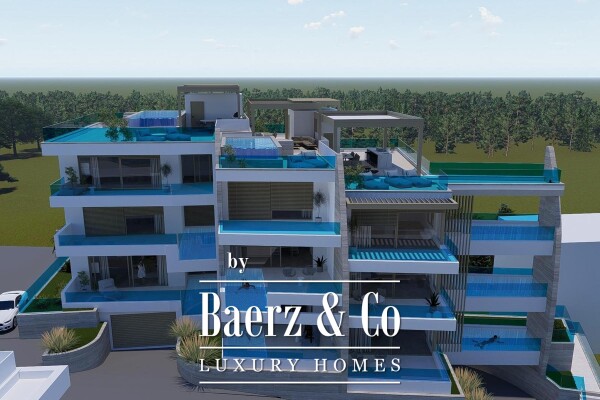 photo 1 Grebaštica, luxurious penthouse with a roof terrace with a swimming pool and sea view