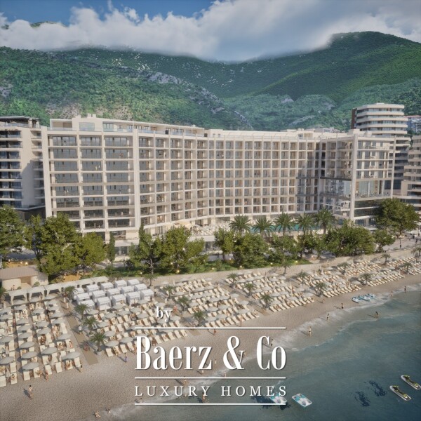 photo 3 Beachfront Investment Apartment in a 5* Hotel on Budva Riviera