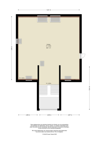 Floor Plan 5 - Groenelaantje 35 d