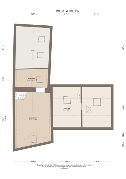 Floor Plan 3 - Tolstraat 21