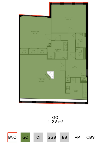 Floor Plan 3 - Egelantiersgracht 394