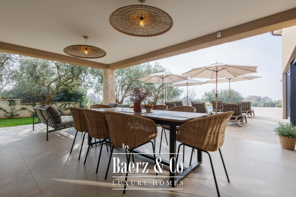 photo 7 Istria, Kaštelir, Labinci, Modern villa in Istrian style with panoramic sea view