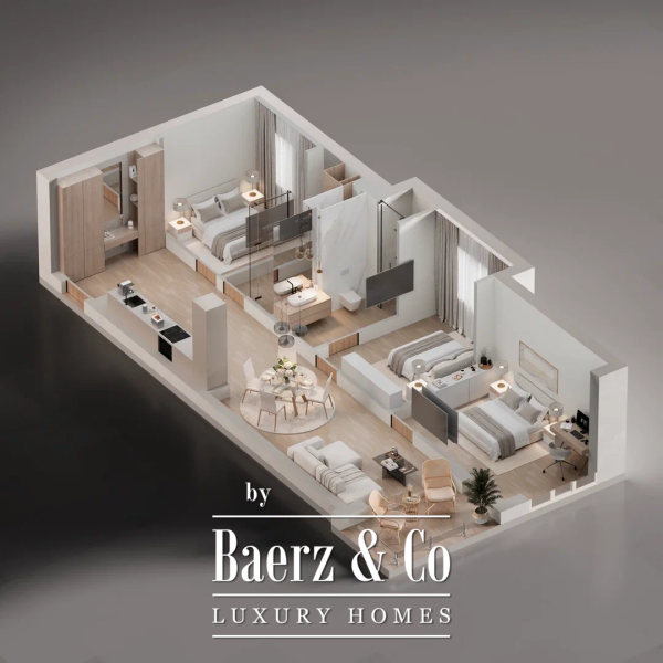 photo 8 Sea View Apartment in Becici in a New Project