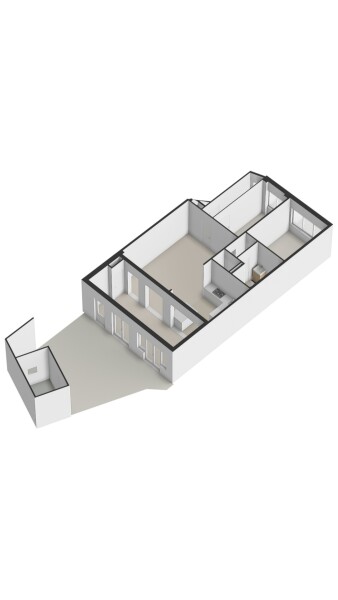 Floor Plan 6 - Karel du Jardinstraat 28 H