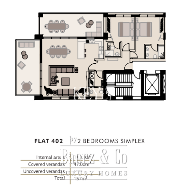 photo 30 2102399 - Modern Key Ready 2 Bedroom Apartment For sale, Limassol City, 157 sq.m., €905,000
