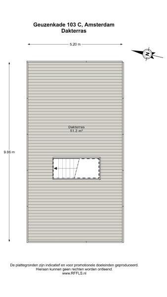 Floor Plan 5 - Geuzenkade 103 C