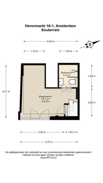 Floor Plan 7 - Herenmarkt 16 1