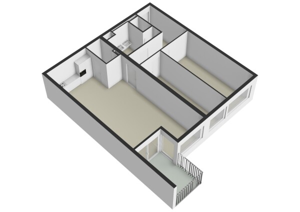 Floor Plan 3 - Hammarbystraat 36