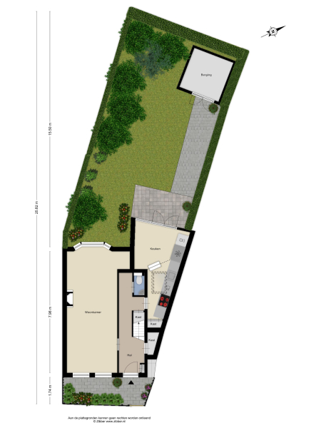 Floor Plan 1 - Witte Singel 46
