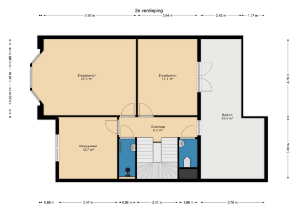 Floor Plan 3 - Van Soutelandelaan 7