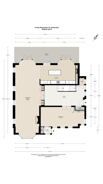 Floor Plan 1 - Oranje Nassaulaan 24