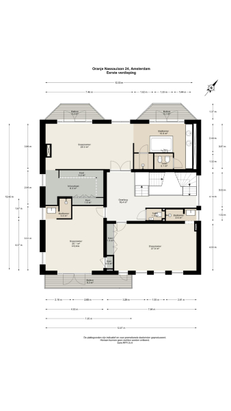 Floor Plan 5 - Oranje Nassaulaan 24