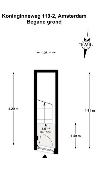 Floor Plan 1 - Koninginneweg 119 2